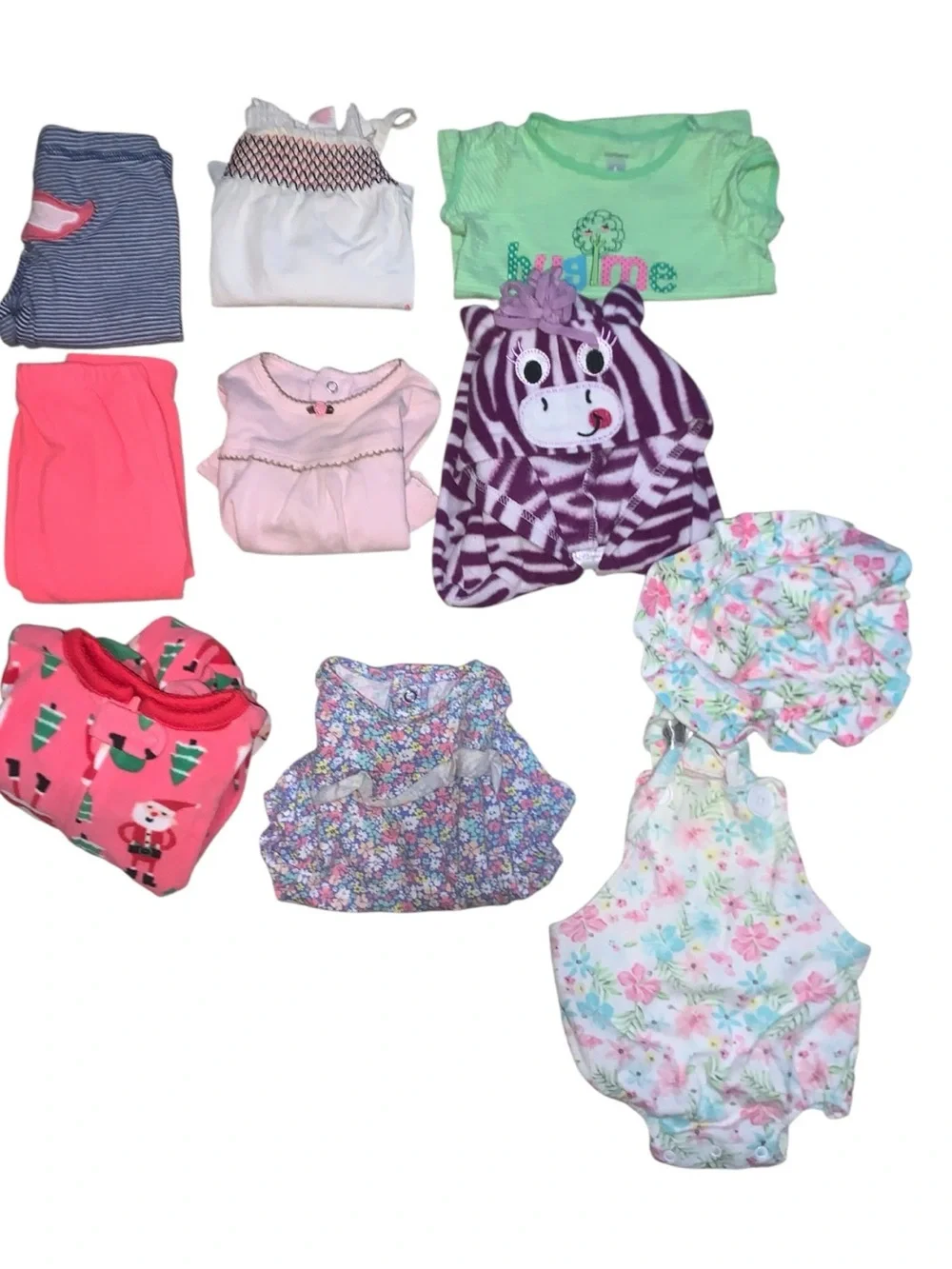 Baby Girls 6 months Bundle of 10 Clothes Jumpers Hat Top Sweatshirt PJ